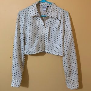 Crop top blouse from Sweden